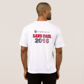 T-shirt 2016 de mixtape de Paul de couche-point (Dos entier)