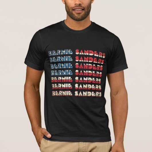 T-shirt 2016 des Etats-Unis de ponceuses de Bernie (Devant)