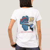 T-shirt 2016 femmes de base de serpents * (FRT et dos) (Dos)