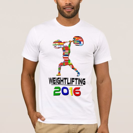 T-shirt 2016 : Haltérophilie (Devant)