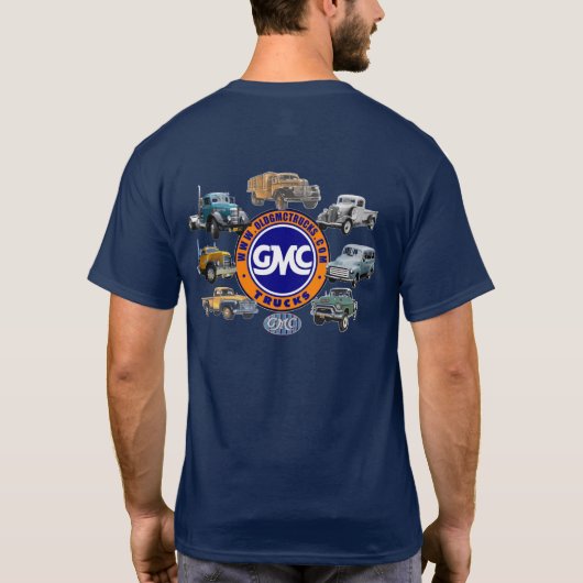 T-shirt 2017 d'oldGMCtrucks.com (Dos)