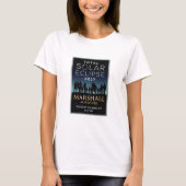 T-shirt 2017 éclipse solaire totale - Marshall, MOIS (Devant)
