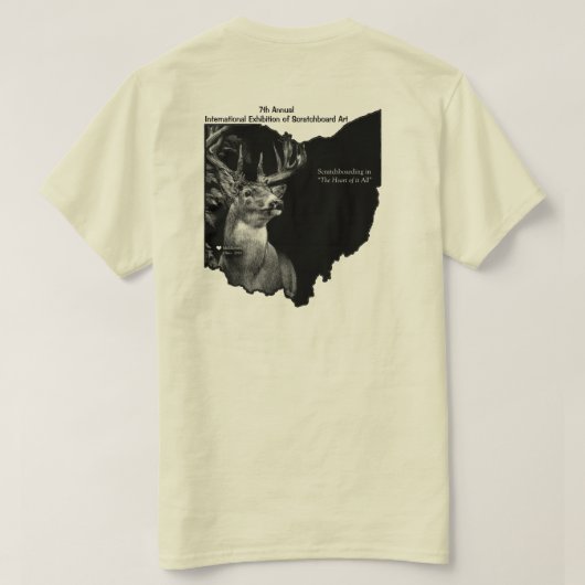 T-shirt 2018 d'exposition de l'ISSA (Design dos)