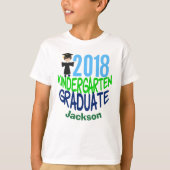 T-shirt 2018 Jardin d'enfants diplômés sur mesure (Devant)