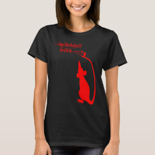 T-shirt 2020 Année Du RAT Joyeux Chinois Zodiac Lunar Ne