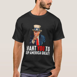 T-shirt 2020 - Je Veux Que Vous Gardiez L'Amérique Grande