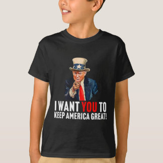 T-shirt 2020 - Je Veux Que Vous Gardiez L'Amérique Grande