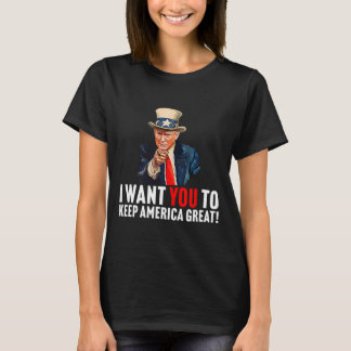 T-shirt 2020 - Je Veux Que Vous Gardiez L'Amérique Grande