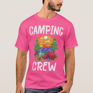 T-shirt 2021 Camping Crew Family Camper Road Trip Correspo