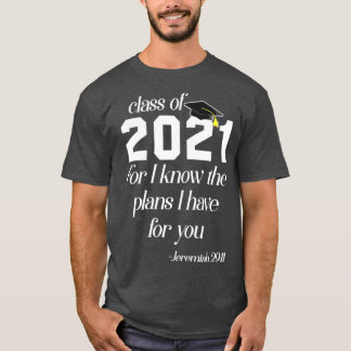 T-shirt 2021 Diplôme Religieux Bible Verse