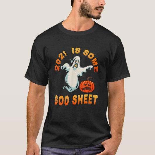 T-shirt 2021 Est Quelques Boo Sheet Drôle Halloween Hommes (Devant)