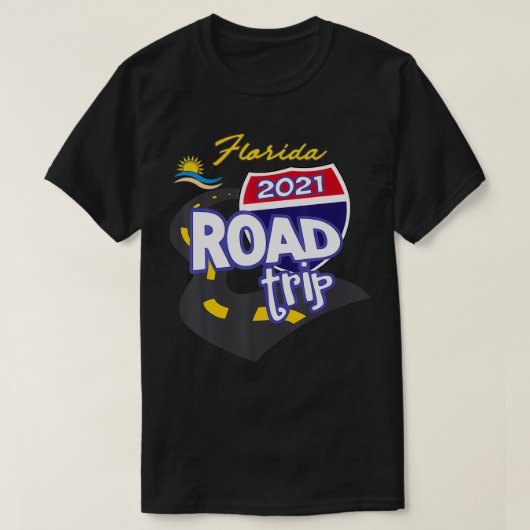 T-shirt 2021 Florida Road Trip  (Design devant)