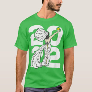 T-shirt 2022 Anniversaire du bouquet de la mariée Mariage
