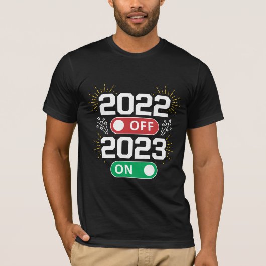 T-shirt 2022 est terminé et 2023 est maintenant au revoir  (Devant)