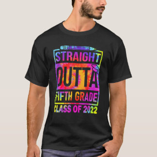 T-shirt 2022 Graduation Tiedye droit devant 5ème Gr