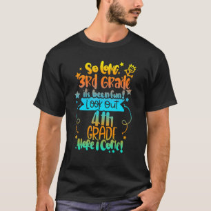 T-shirt 2022 Kids Tie Dye So Long 3ème Gradegraduation 4èm