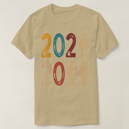 T-shirt 2022 M. Mme Epouse Marry Mariage Hubby Mat (Design devant)