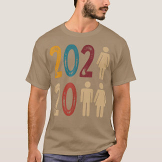 T-shirt 2022 M. Mme Epouse Marry Mariage Hubby Mat