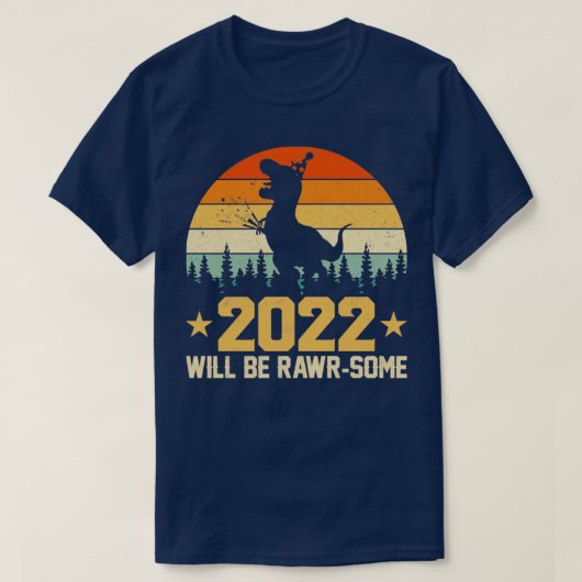 T-SHIRT 2022 SERA RAWRSOME (Design devant)