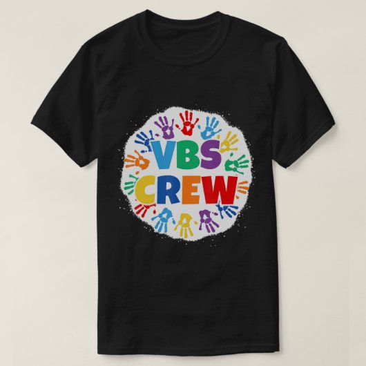 T-shirt 2022 Vacation Bible School Bleached Handprints VBS (Design devant)
