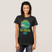 T-shirt 2023 Half Moon Bay California Shark (Devant entier)