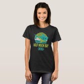 T-shirt 2023 Half Moon Bay California Shark (Devant entier)