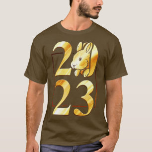 T-shirt 2023 Le Nouvel An Chinois Du Lapin