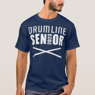 T-shirt 2023 Senior Drumline Percussion Classe de 2023 Mar