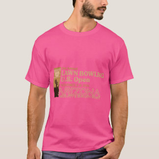 T-shirt 2024 51e édition annuelle de l'US Open Lawn Bowlin