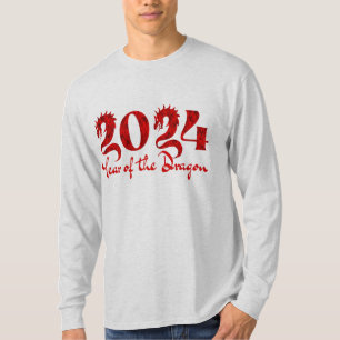 T-SHIRT 2024 ANNÉE DU DRAGON ROUGE