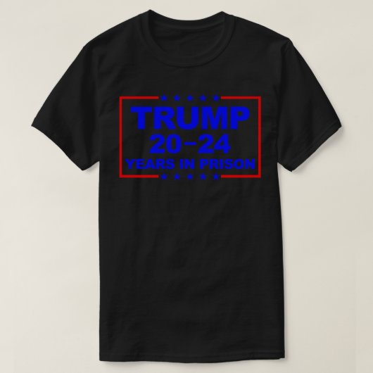 T-shirt 2024 Ans De Prison (Design devant)