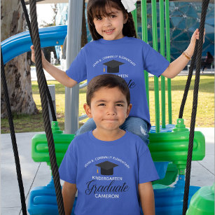 T-shirt 2024 Jardin d'enfants Diplômés sur mesure Diplôme 