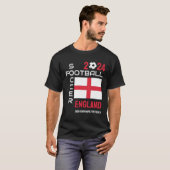 T-shirt 2024 N'IMPORTE QUELLE ANNÉE ANNÉE ANGLETERRE Footb (Devant entier)
