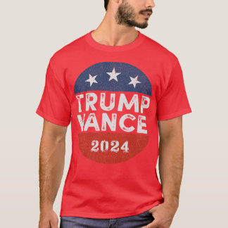 T-shirt 2024 Pour L'Élection Du Bouton Rétro