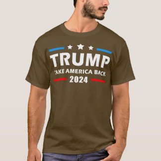 T-shirt 2024 Reprendre l'Amérique Élection Patriotique Deu