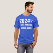T-SHIRT 2024 RÉUNIR L'AMÉRIQUE (Devant entier)