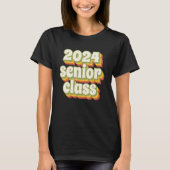 T-shirt 2024 Senior Class Retro (Devant)