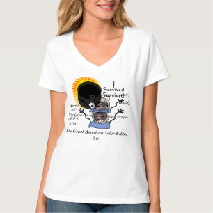 T-shirt 2024 Solar Eclipse Survival