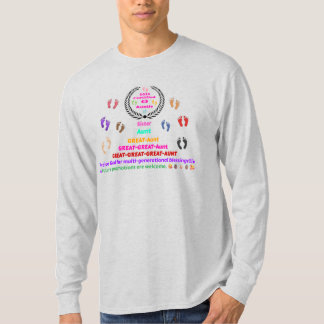 T-shirt 2025 "G3" : Tee commémorative Great-Great-Tante.