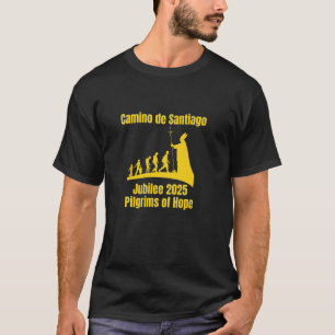 T-shirt 2025 Jubilé pèlerin de l'espoir Camino Tee - shirt