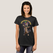T-shirt 2025 Matching Mens Womans Funny Meowdi Gras Chat M (Devant entier)