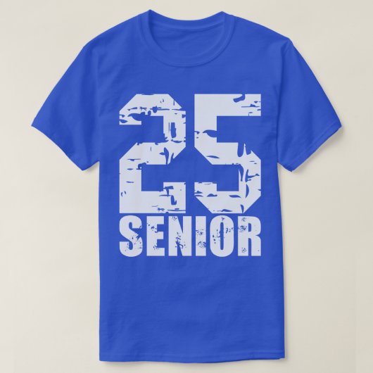 T-shirt 2025 Senior (Design devant)