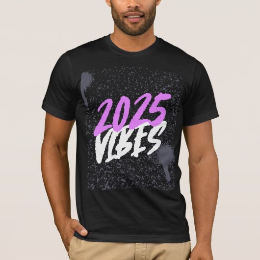 T-shirt 2025 VIBES Nouvel An (Devant)