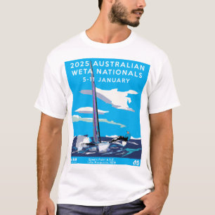 T-Shirt 2025 Weta Nationals - Blanc/Lilas