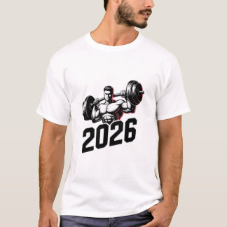 T-shirt 2026 Bodybuilder Barbell Lifting Shirt