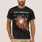 T-shirt 2026 IT'S A NEW DAY! tee (Devant)
