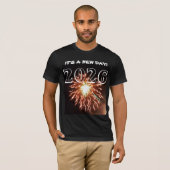 T-shirt 2026 IT'S A NEW DAY! tee (Devant entier)