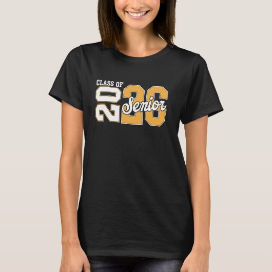 T-shirt 2026 Senior 26 Class of 2026 Graduation Year Derni (Devant)