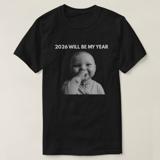 T-shirt 2026 Sera Mon Année (Design devant)