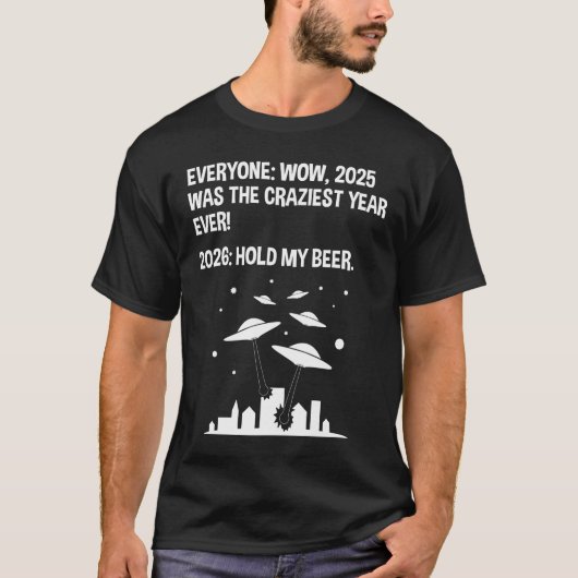 T-shirt 2026 Tiens ma bière (Devant)